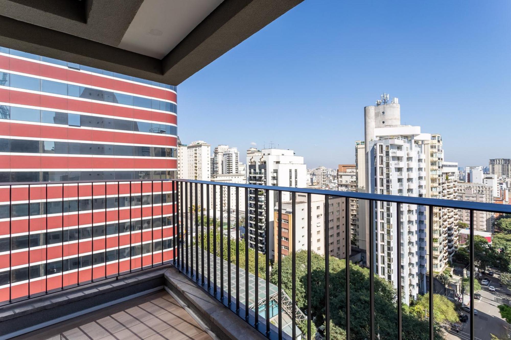 Apartamentos Proximos Ao Masp E A Metros Da Estacao Consolacao E Avenida Paulista - Next Haddock サンパウロ エクステリア 写真