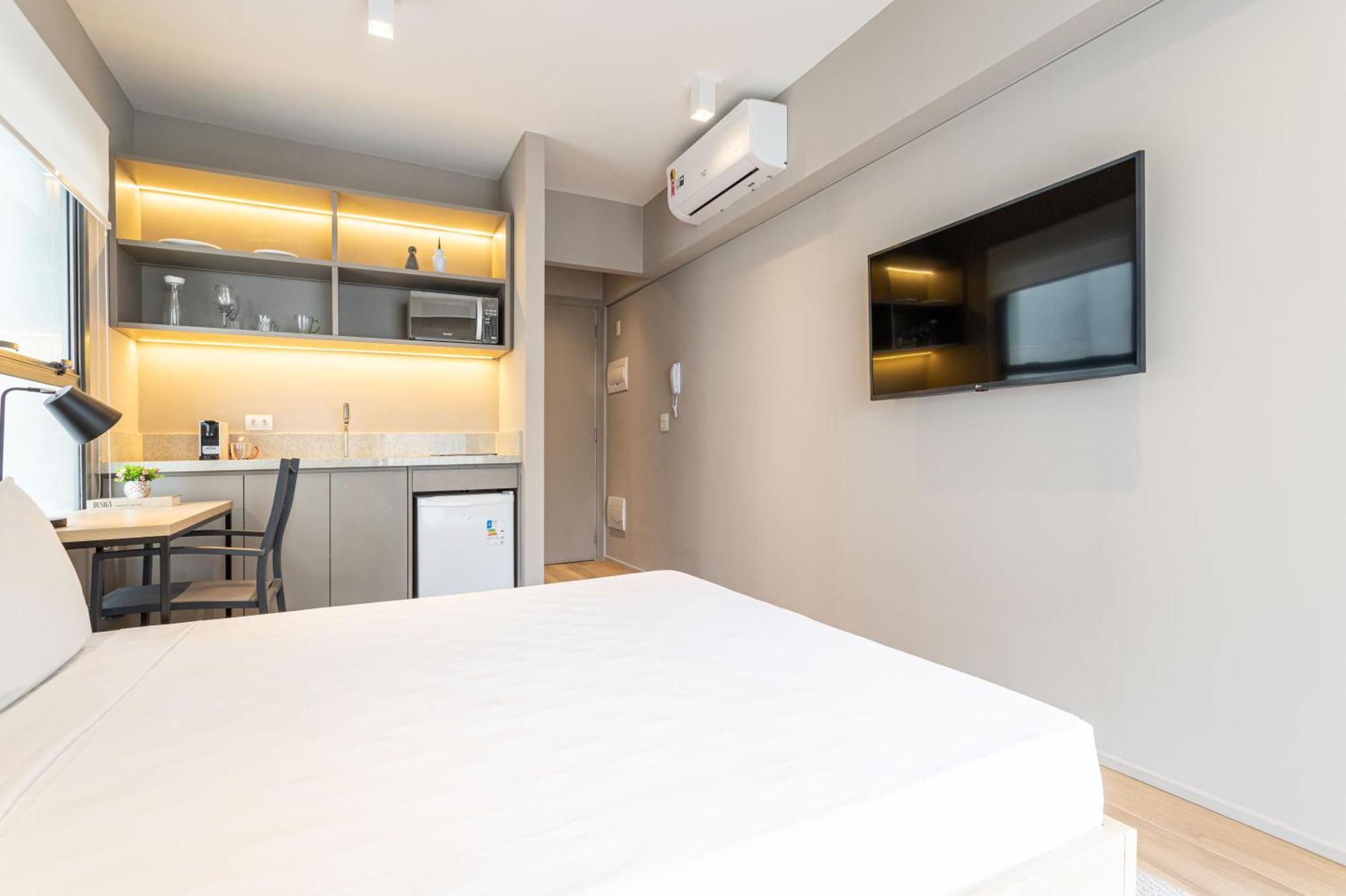 Apartamentos Proximos Ao Masp E A Metros Da Estacao Consolacao E Avenida Paulista - Next Haddock サンパウロ エクステリア 写真