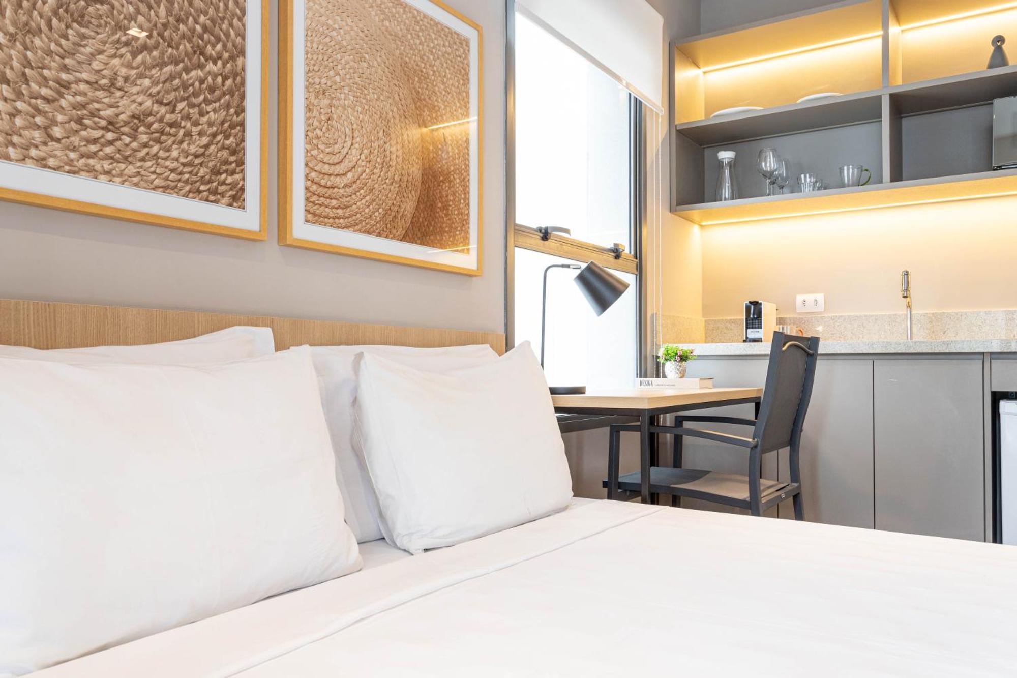 Apartamentos Proximos Ao Masp E A Metros Da Estacao Consolacao E Avenida Paulista - Next Haddock サンパウロ エクステリア 写真