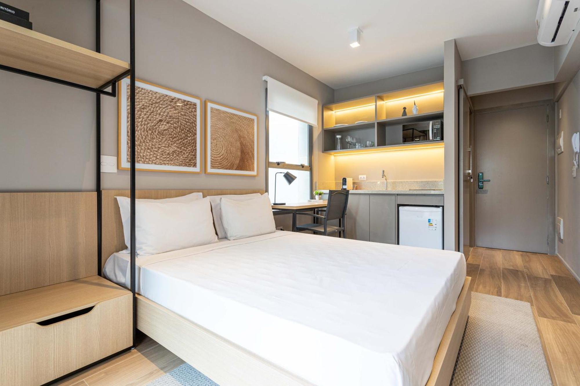 Apartamentos Proximos Ao Masp E A Metros Da Estacao Consolacao E Avenida Paulista - Next Haddock サンパウロ エクステリア 写真