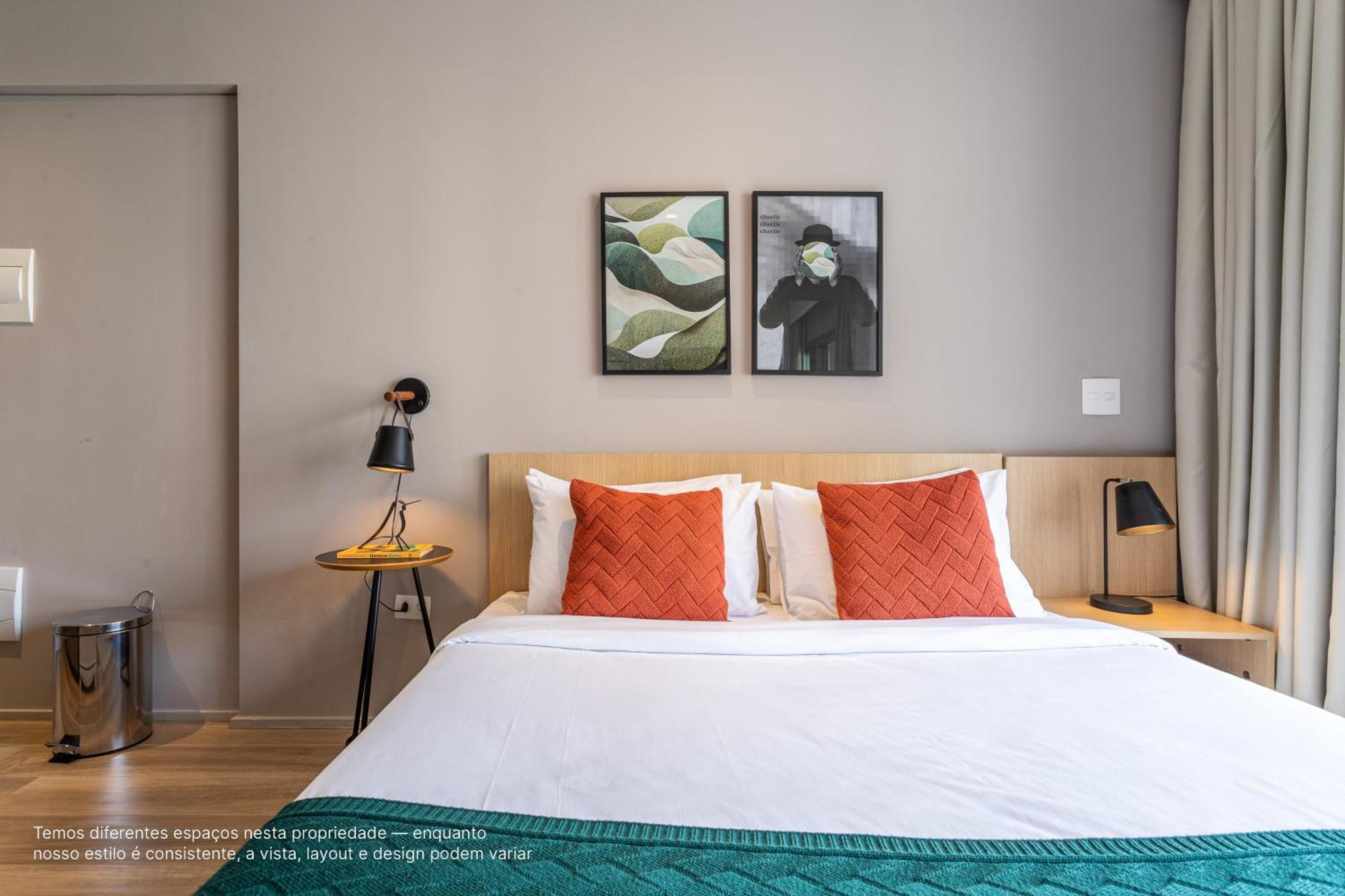 Apartamentos Proximos Ao Masp E A Metros Da Estacao Consolacao E Avenida Paulista - Next Haddock サンパウロ 部屋 写真